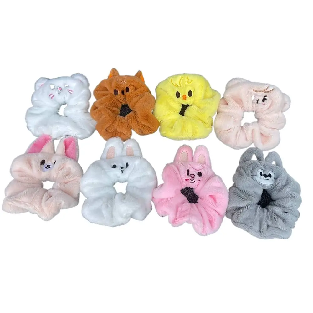 

Rabbit Hair Rope Women's Fashion Elastic Solid Colors Rabbit Ears Hairband Knotted Turban Headwrap Vintage Hair Accessories