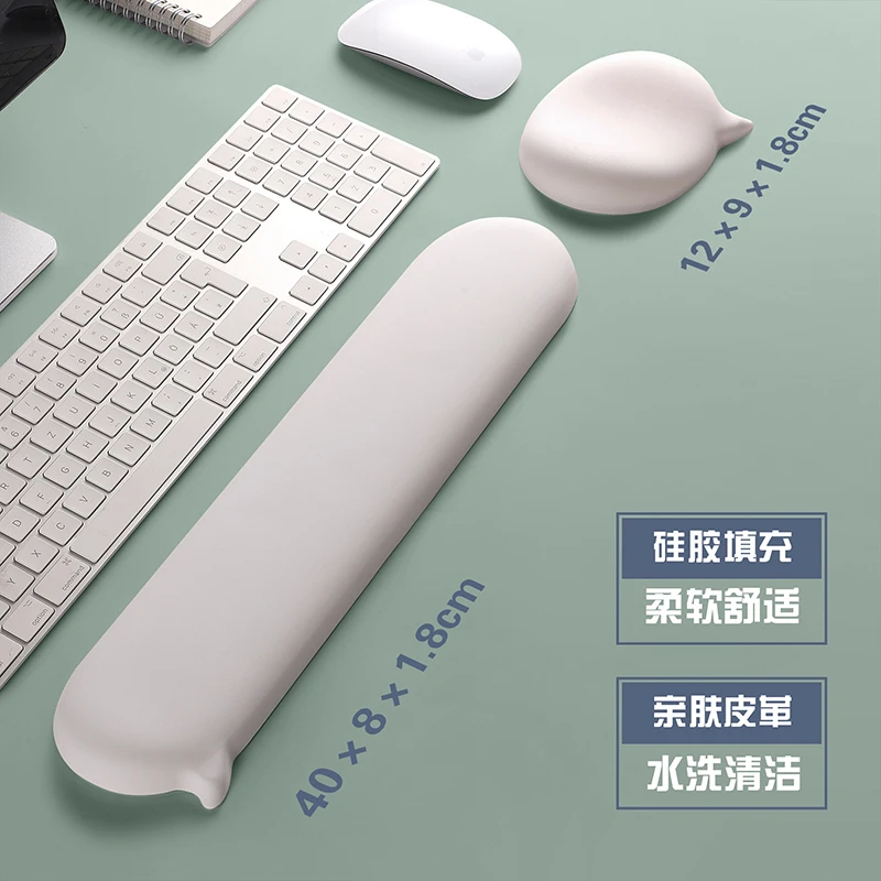 

Creative Mouse Pad Wrist Guard Silicone 3D Computer Office Boys and Girls Tenosynovitis