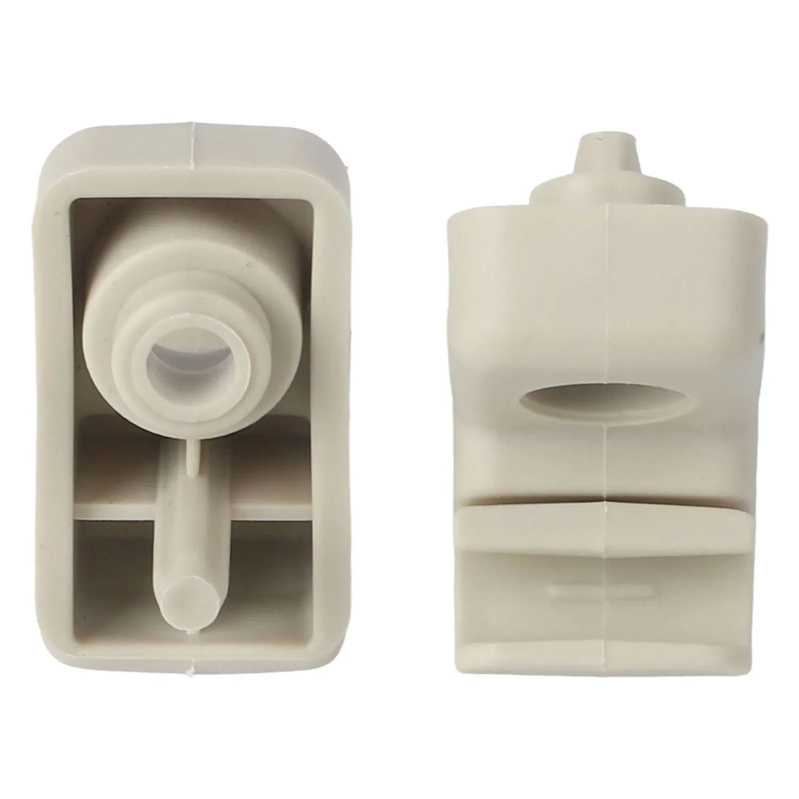 2 Pack Car Sun Visor Bracket Compatible with For Fiat Grande Punto OEM Number 735411088 Secure Mounting on Visor