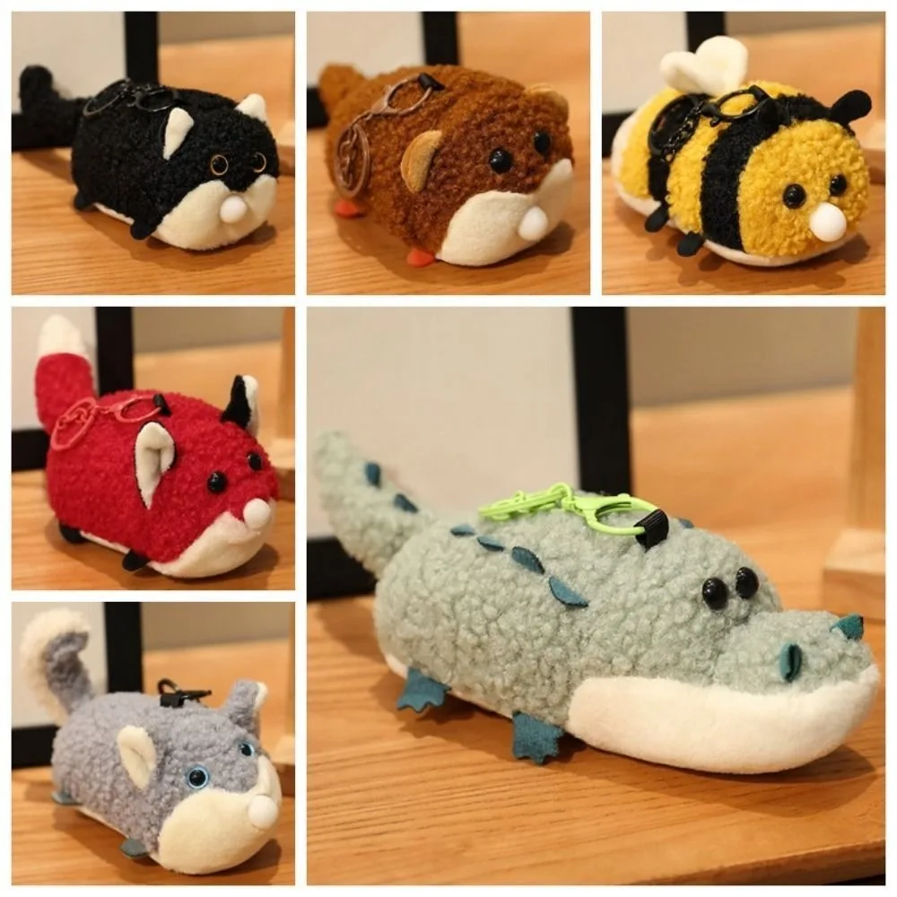 

Mini Size PP Cotton Plush Dolls Cute Design Spit Bubbles Feature Spit Bubble Bee Plush Soft Material Colorful Appearance