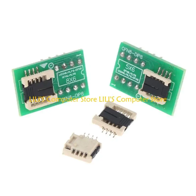 A52B QFN8 WSON8 MLF8 para DIP8 SOCKET