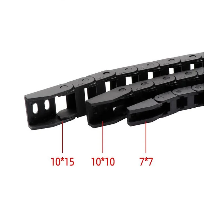 For Drag Chain Black Openning Type Wire Chains High Quality 3D Printer Parts