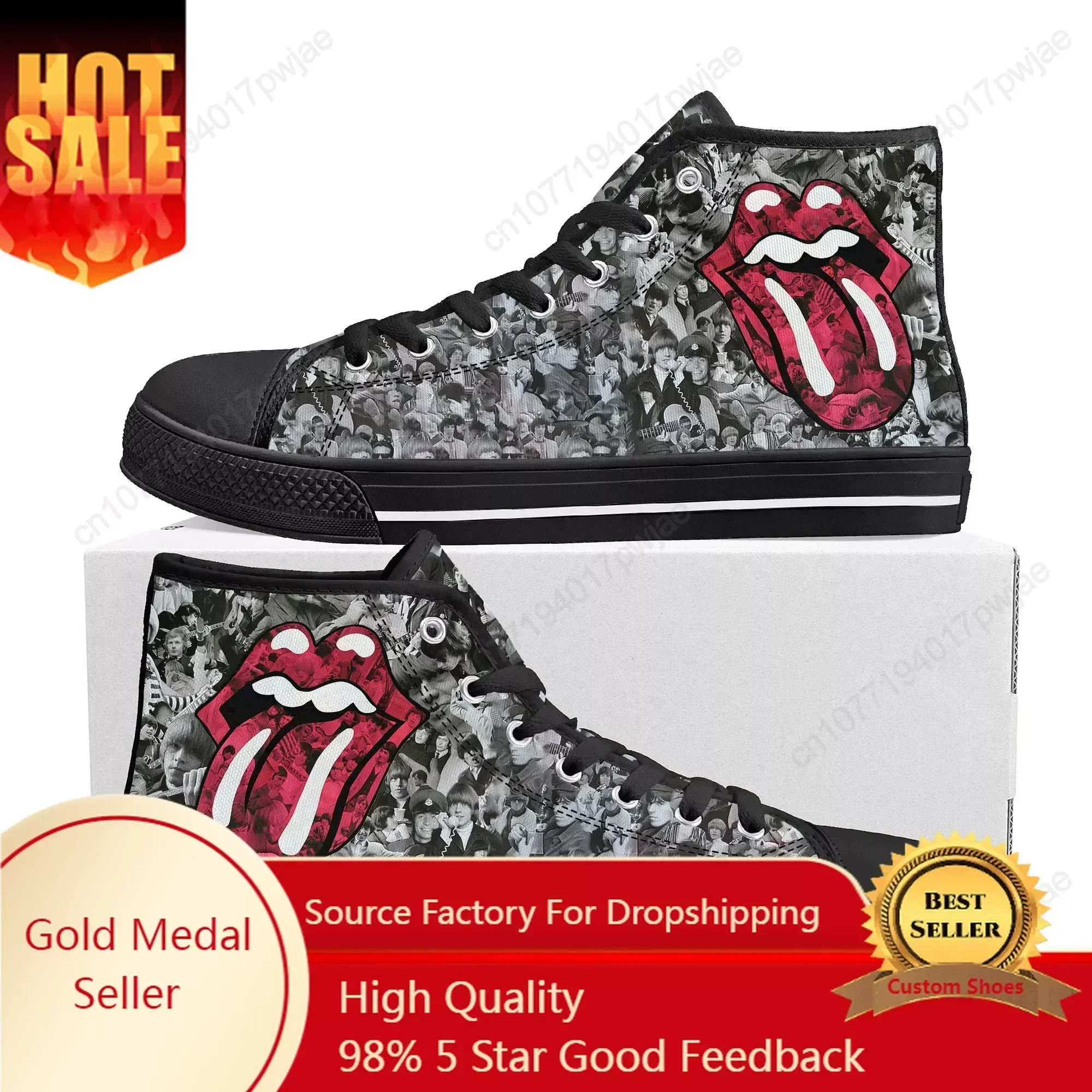 

The S-Stones Shoes High Top Sneakers Mens Womens Teenager High Quality Casual Shoe Couple Canvas Sneaker Customize Shoes