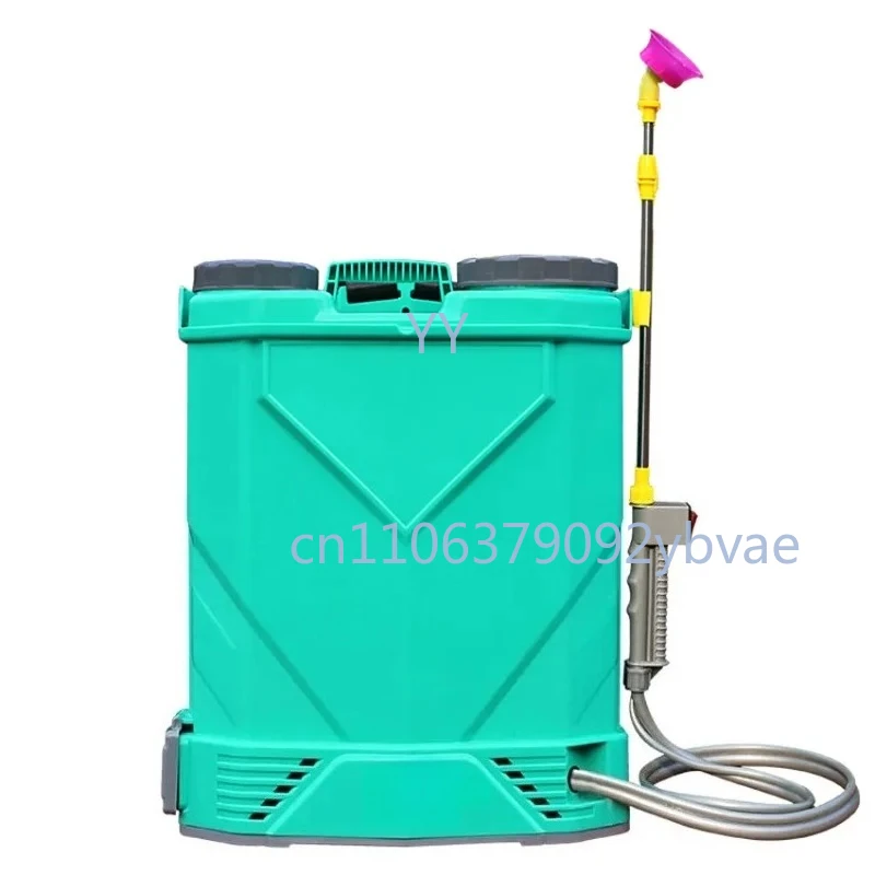 16L Electric Agricultural Garden Sprayer Rechargeable Lithium Battery Adjustable High-Pressure Atomizing Sprayer