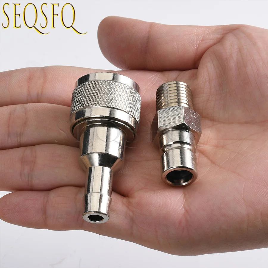 

033498-10 033496-10 Outboard Fuel Line Connector For Honda 3/8" 1/4" Npt Male Tank-Side 91 & Newer Chrome Plated Tank Side Male