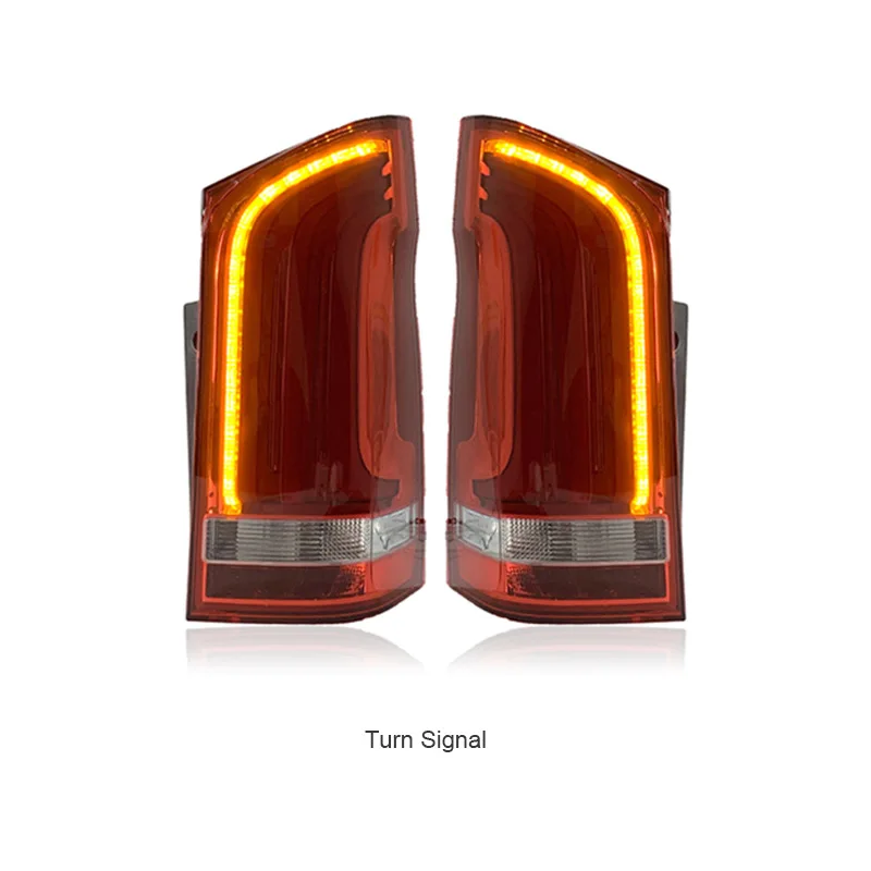 -For  Full LED Tail Light Assembly for 2016-2021 Sequential Turn Signal LED Running Brake Rear Lamp^