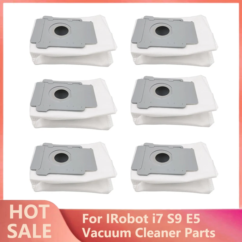 

Dust Bags Suitable for Irobot i7 S9 E5 Robot Vacuum Cleaner Non-woven Sweeper Dust Bin Dustbin Garbage Box Spare Parts