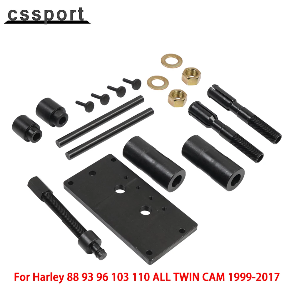 

Inner Cam Bearing Installer and Puller Tools Kit For Harley 88 93 96 103 110 ALL TWIN CAM 1999-2017