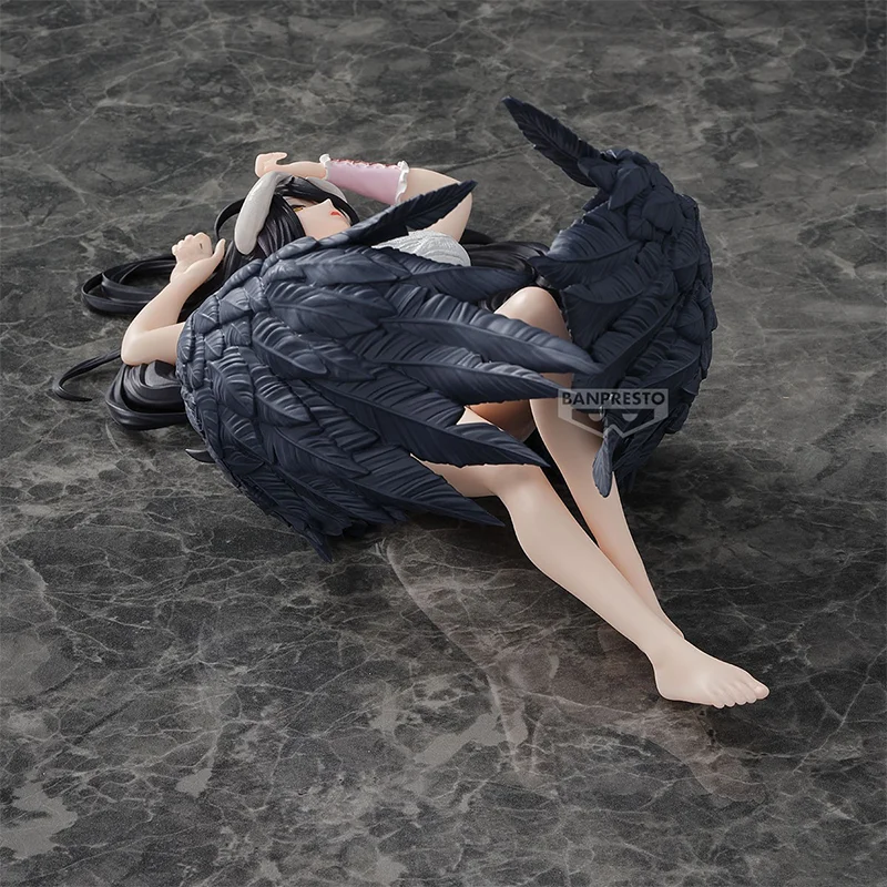 

【100% подлинная】BANDAI Spirits, оригинальная модель украшения Overlord Relax Time Albedo, рулонная повязка, версия. Гаражный комплект, подарки, игрушки