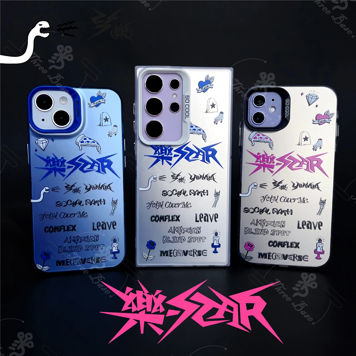 Phone Cover KPOP Rock Star For Samsung Galaxy S23+ S23ULTRA S22+ S22ULTRA S21+ S21U S20 S20+ NOTE20U S20FE S21FE A24 A54 A14 A72