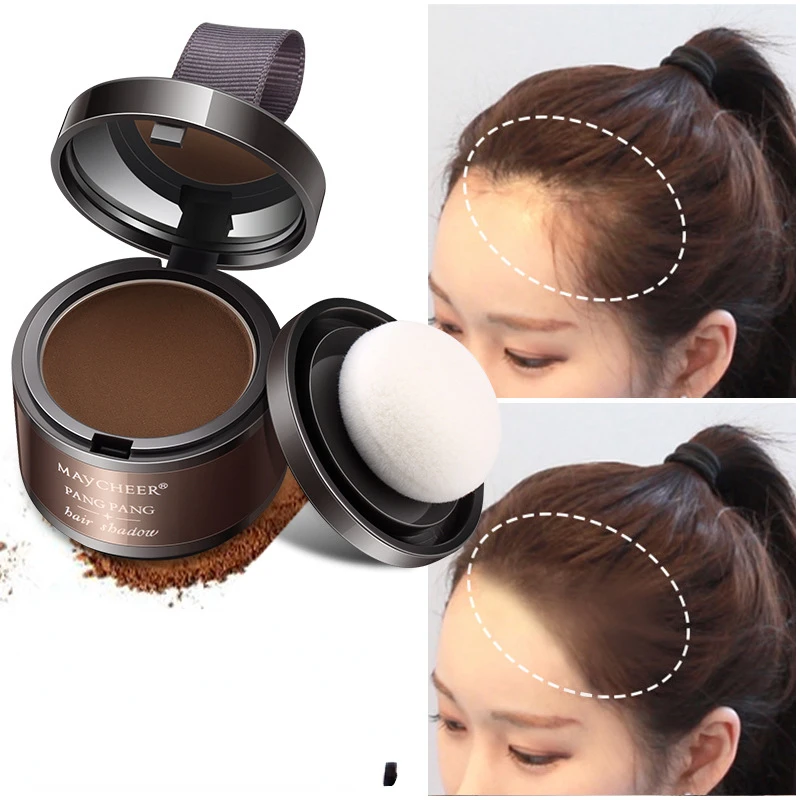 Trucco modifica impermeabile riempimento polvere riparazione 4 colori ombreggiatura polvere sopracciglio riempimento fronte attaccatura dei capelli artefatto