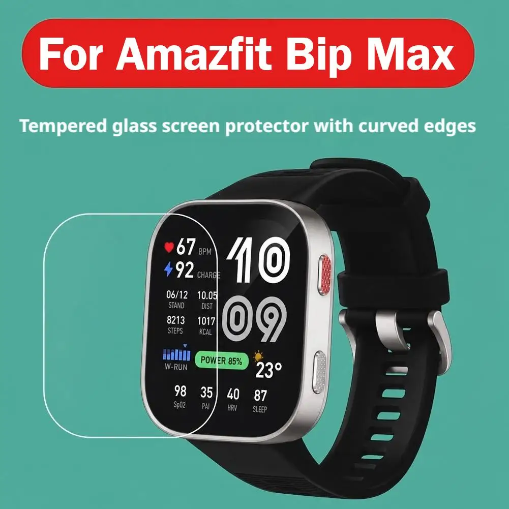�y�Z�[�����zAmazfit Bip Max �p�����K���X�X�N���[���v���e�N�^�[ HD �N���A�A���`�X�N���b�`�ی�t�B���� Bip Max �A�N�Z�T���[�p