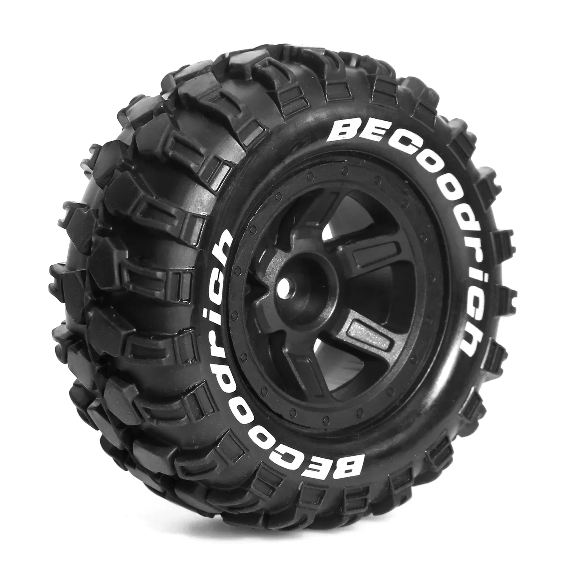 4 sztuk 90mm Monster Truck Buggy opony koło 12mm Hex dla MJX 10208 1/10 części do modernizacji samochodu RC akcesoria