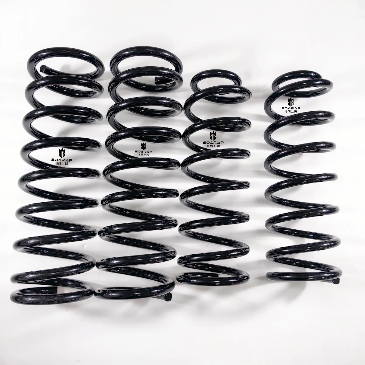 Amortiguador todoterreno SOARAP 4x4, resortes helicoidales de elevación de 5 ", juego de resortes delanteros y traseros para Patrol Y60 Y61