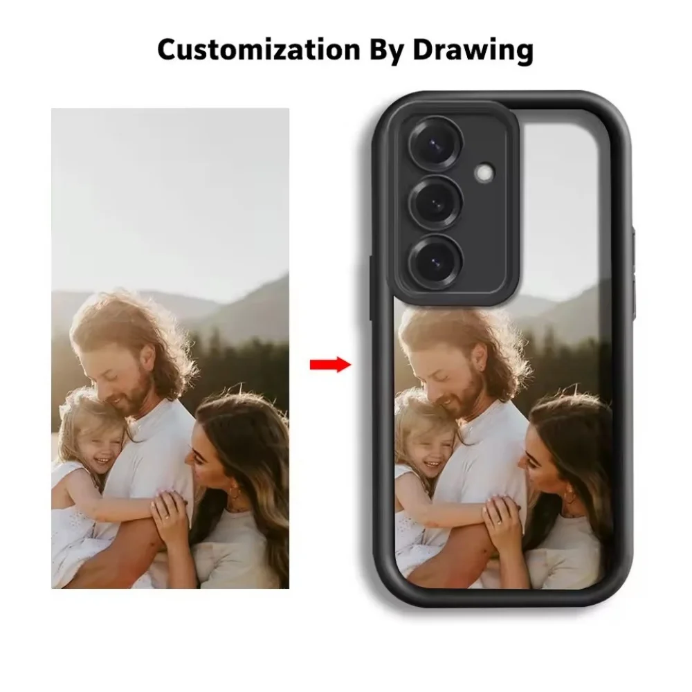Fashion Customized Gift Case For Samsung Galaxy S26 S25 Edge S24 S23 S22 S21 S20 Ultra Plus FE DIY Life Photo Shockproof Cover