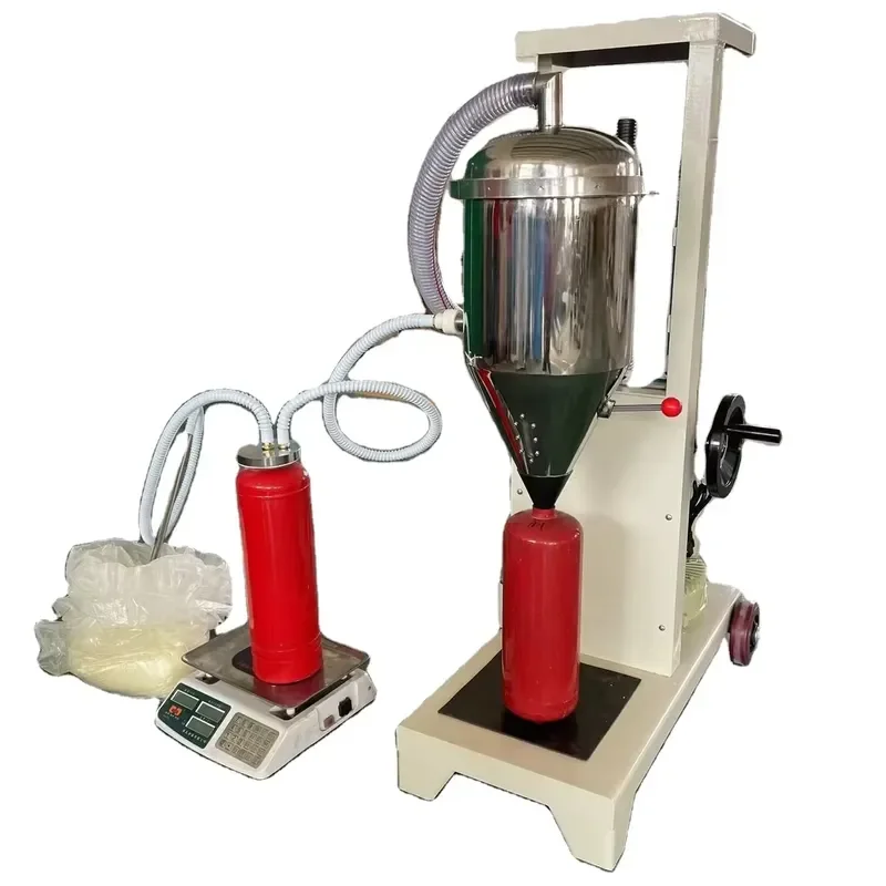 2026 Customizable Voltage Dry Powder Filling Machine for Extinguishers