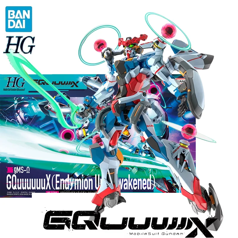 

BANDAI HG 1/144 Mobile Suit Gundam GQuuuuuuX GQuuuuuuX(Endymion Unit Awakened) Anime Action Figures Model Collection Toy