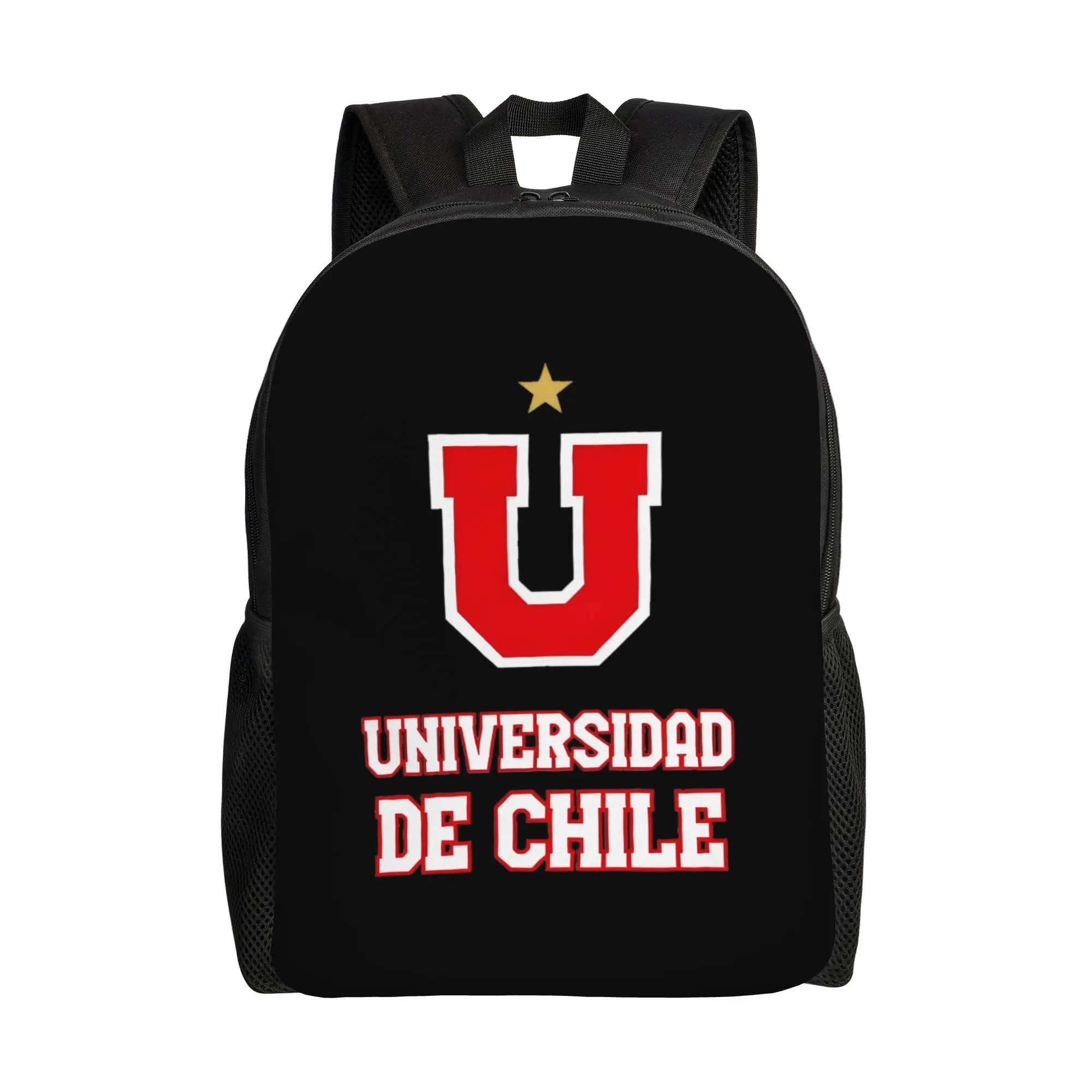 

Белый рюкзак Universidad de Chile, модный, для старшей школы, для походов, путешествий, повседневный, футбольный, с отделением для ноутбука, холщовый, спортивный.