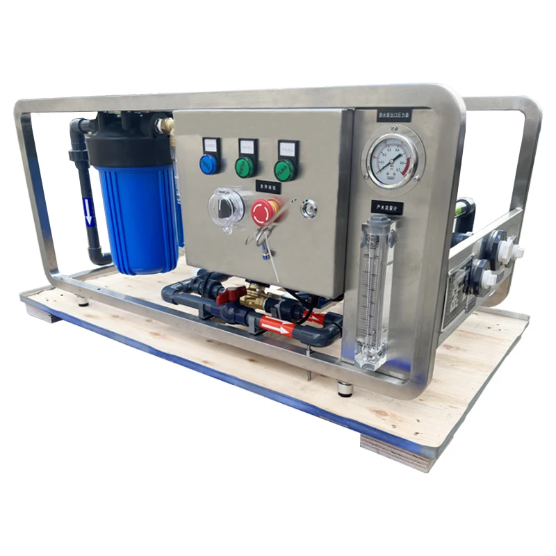 1000L/H UF system with self cleaning system for river water flood water emergency drink water automatic flushing membrane filter