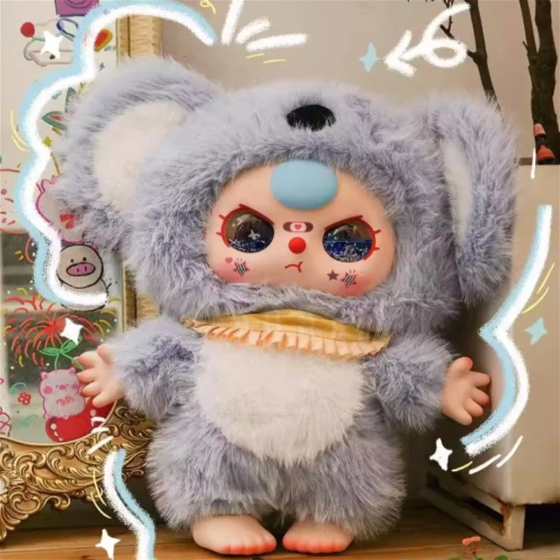 

Baby Three 1000% V2 Blind Box Kawaii Плюшевая фигурка Mystery Box Baby Three Аниме Кукла-сюрприз Сумка Украшение комнаты Игрушки Новый