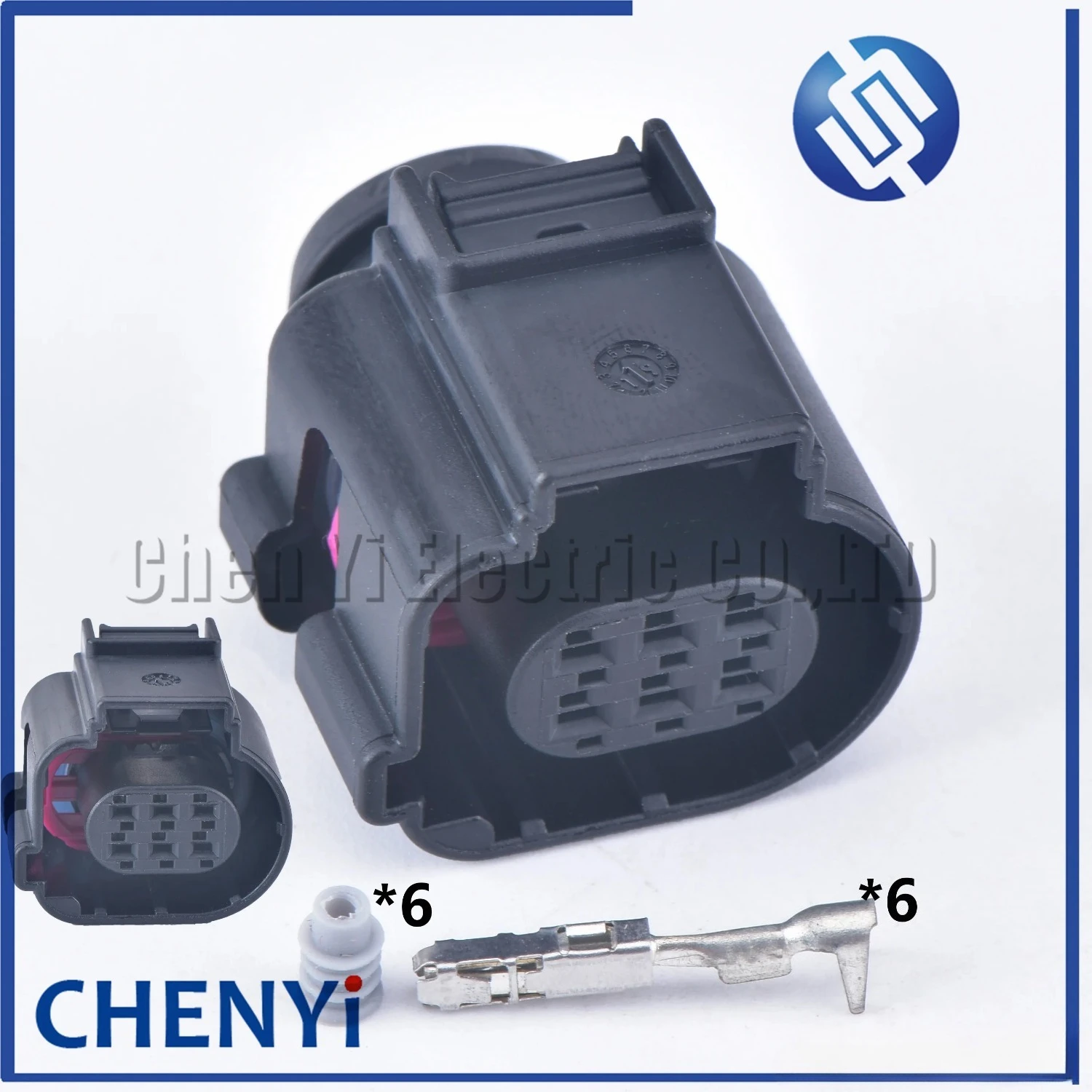 6 Pin female Automotive waterproof connector car tail light Wire harness Plug 4H0973713D 4H0 973 713D 4H0973713 4H0 973 713