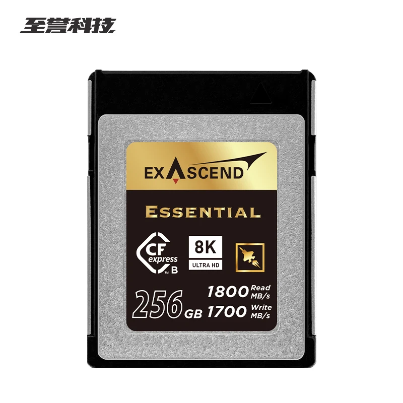 EXASCEND CFexpress Type B High Speed Memory Card essential CFE Card 128GB 256GB 512GB 1TB Up to 1800Mb/s 8K CF CARD for Camera