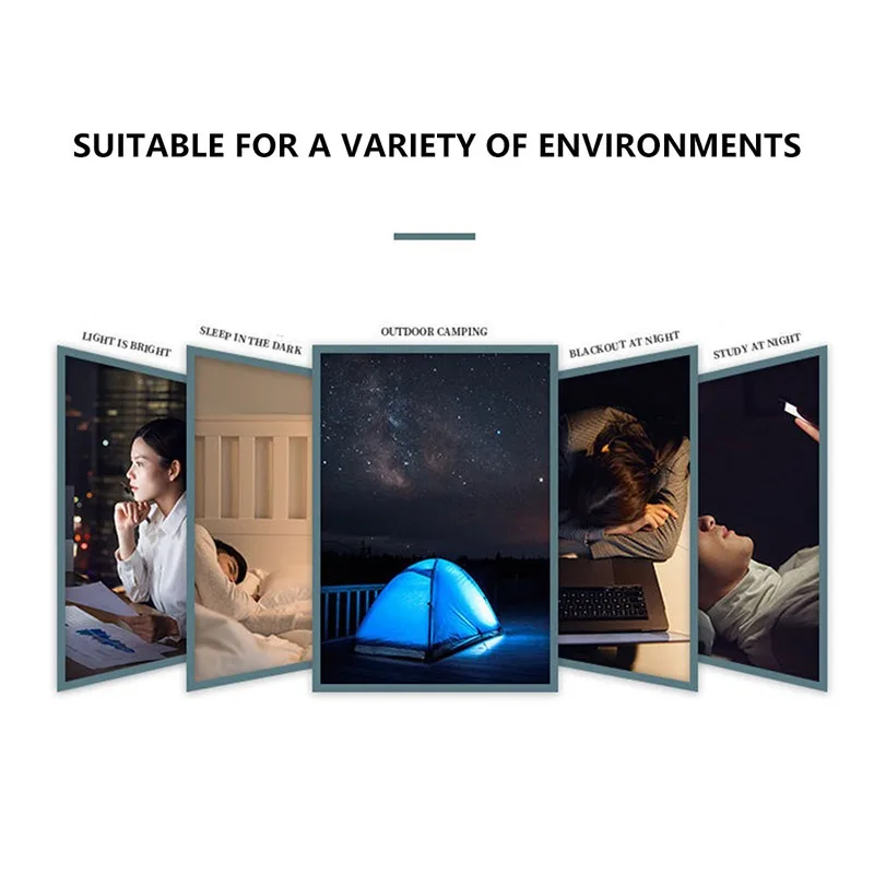 4 قطعة USB ضوء لمبة ليد يو إس بي حماية العين القراءة ضوء الكمبيوتر القراءة مصباح المحمول الطاقة شحن كتاب مصابيح ضوء الليل