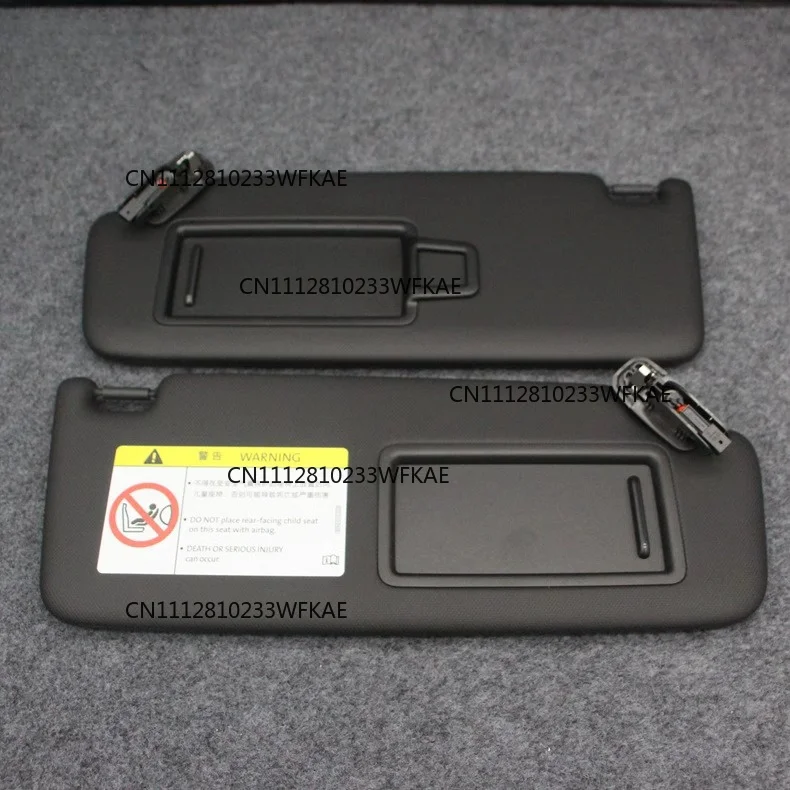 Compatible with 17-25 A4L A5 Q5L Q2L sun visor, black 8WD857551/8WD857552