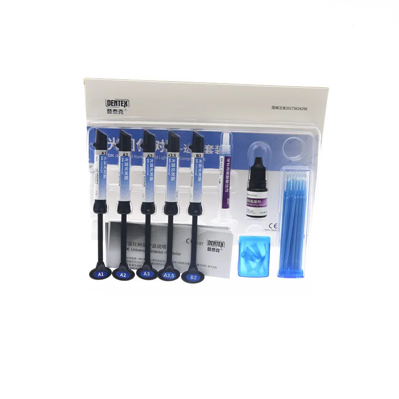 Dental Universals Light Cure Restoration Syringe Universal Shade Resin Flowable Composite Resindental Filling Composite