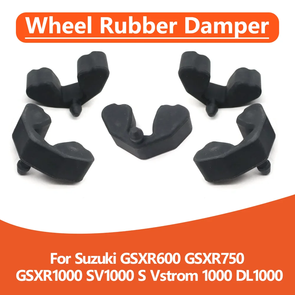 

For Suzuki GSXR600 GSXR 750 1000 SV1000 S Vstrom DL1000 Motorcycle Rear Wheel Drum Hub Cushion Sprocket Rubbers Damper Absorber