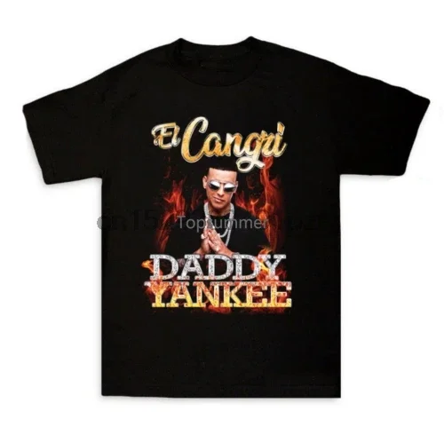 Daddy Yankee El Cangri Reggaeton T Shirt New