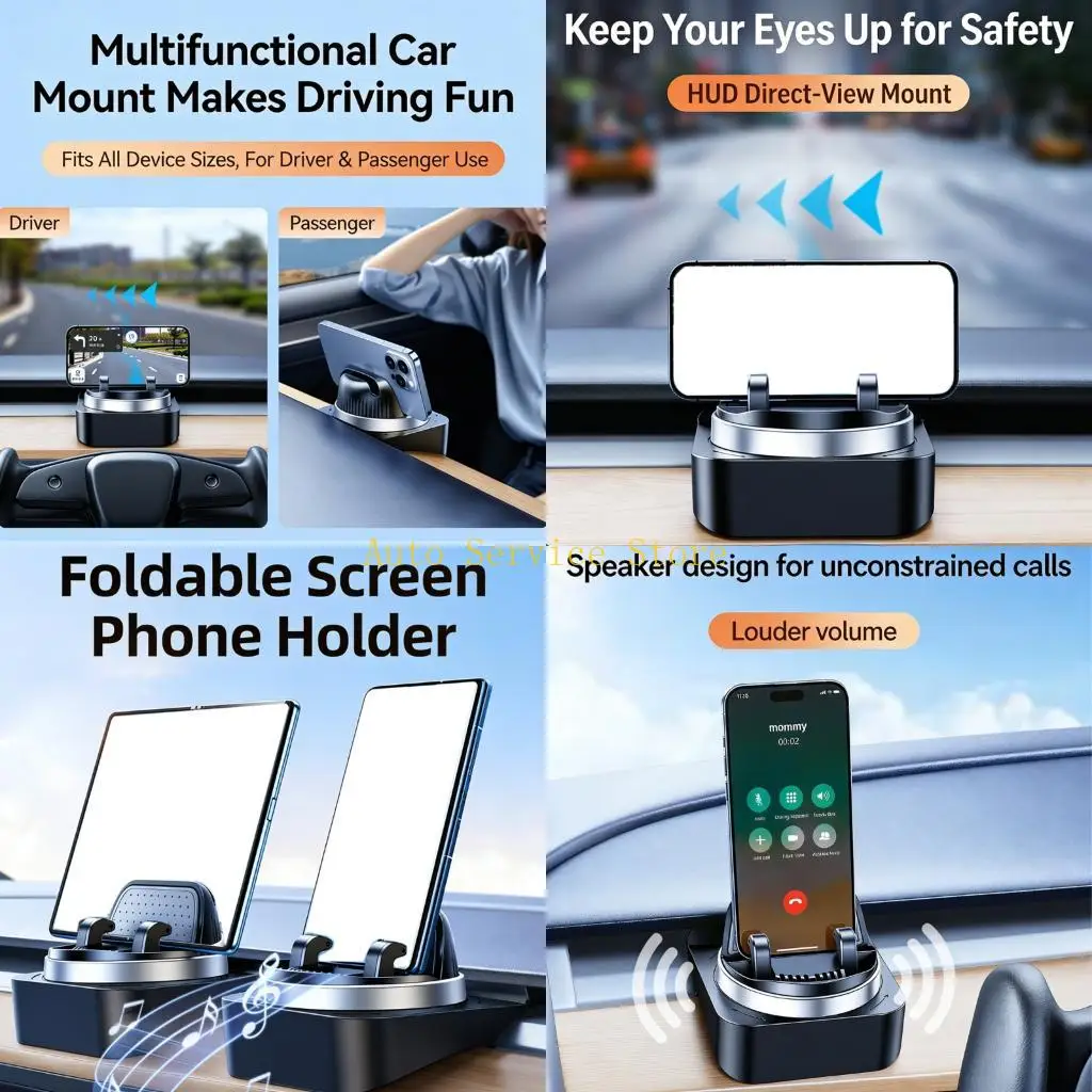 

462A Dashboard Mount Cellphone Holder for 3 Y Juniper Rotating Stand