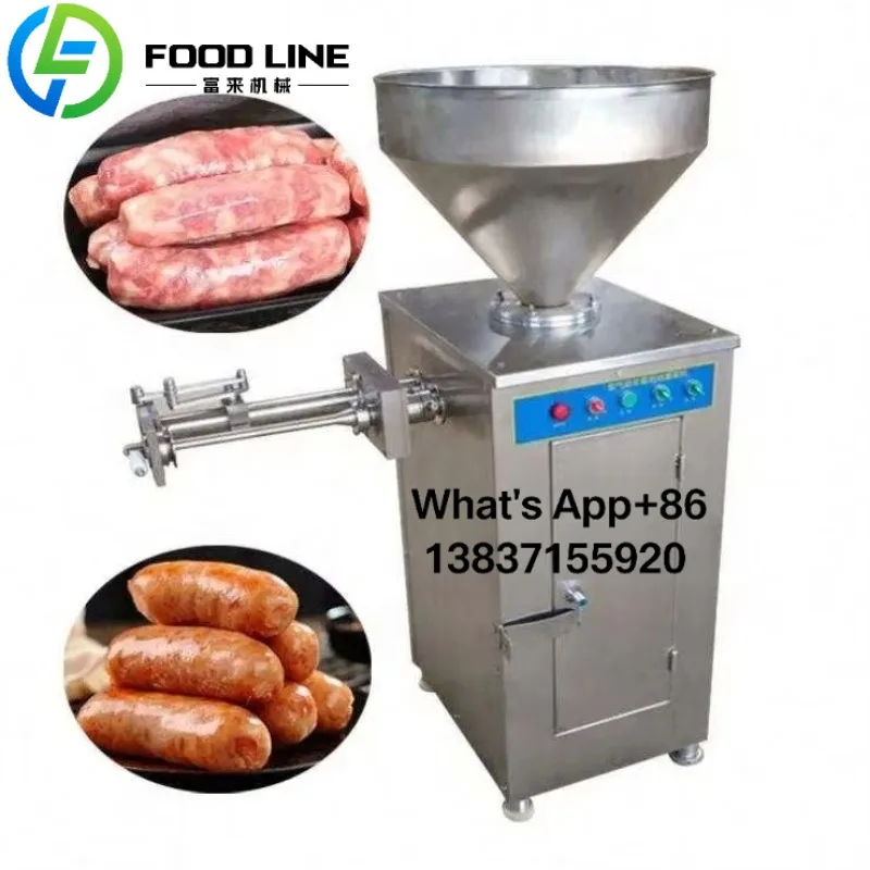 

Автоматическая электрическая машина для набивки колбас из нержавеющей стали Vevor, для приготовления мясных рулетов, полный комплект