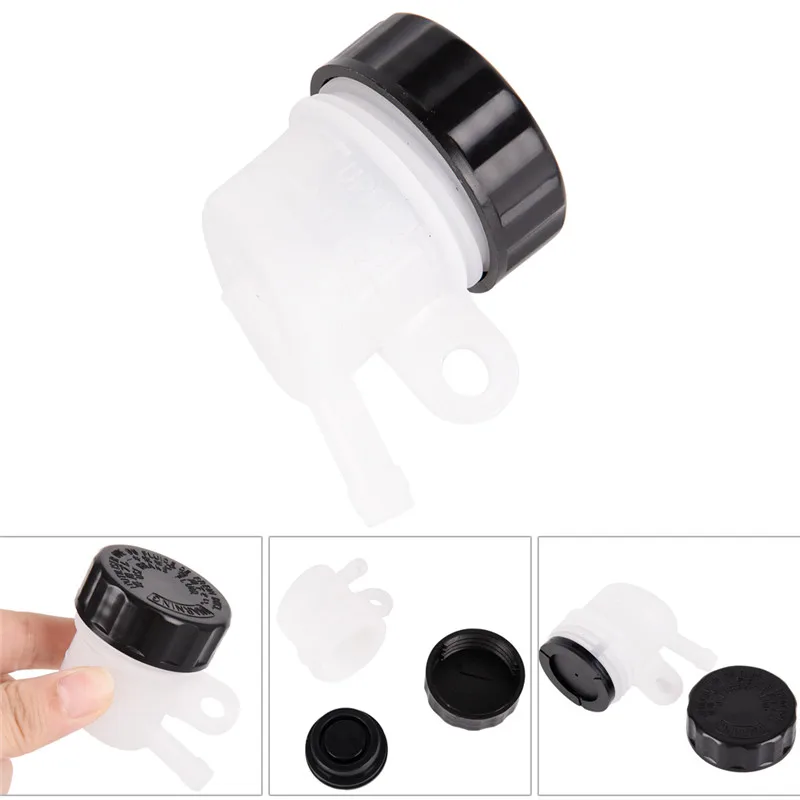 

New1Pc ABS Motorcycle Foot Rear Brake Master Cylinder Tank Oil Cup Fluid Bottle Reservoir