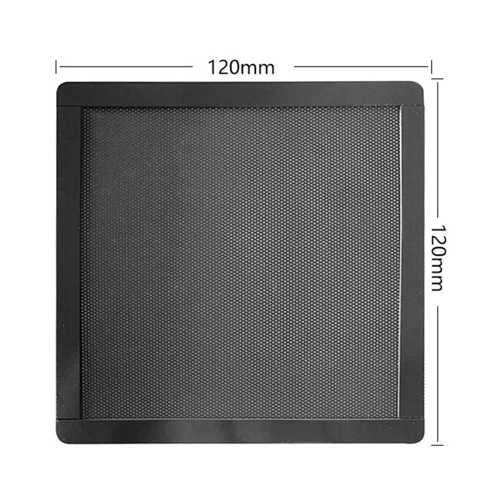 PVC Magnetic Cooling Fan Dust Cover for Computer Case Chassis Mesh Filter Screen Protector