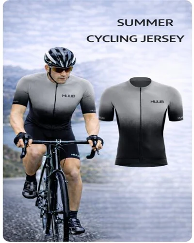 Camiseta de ciclismo para hombre HUUB, camisetas clásicas negras de ciclismo de carreras, ropa de ciclista de manga corta, camisa, Maillot, ropa de bicicleta de verano