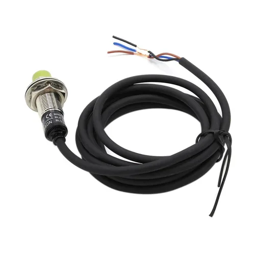 Imagen 2 del producto Mini Sensor de interruptor de proximidad cilíndrico PR12-4DN, 3 cables, NPN, 2 cables, NO NC, 4mm, distancia de detección