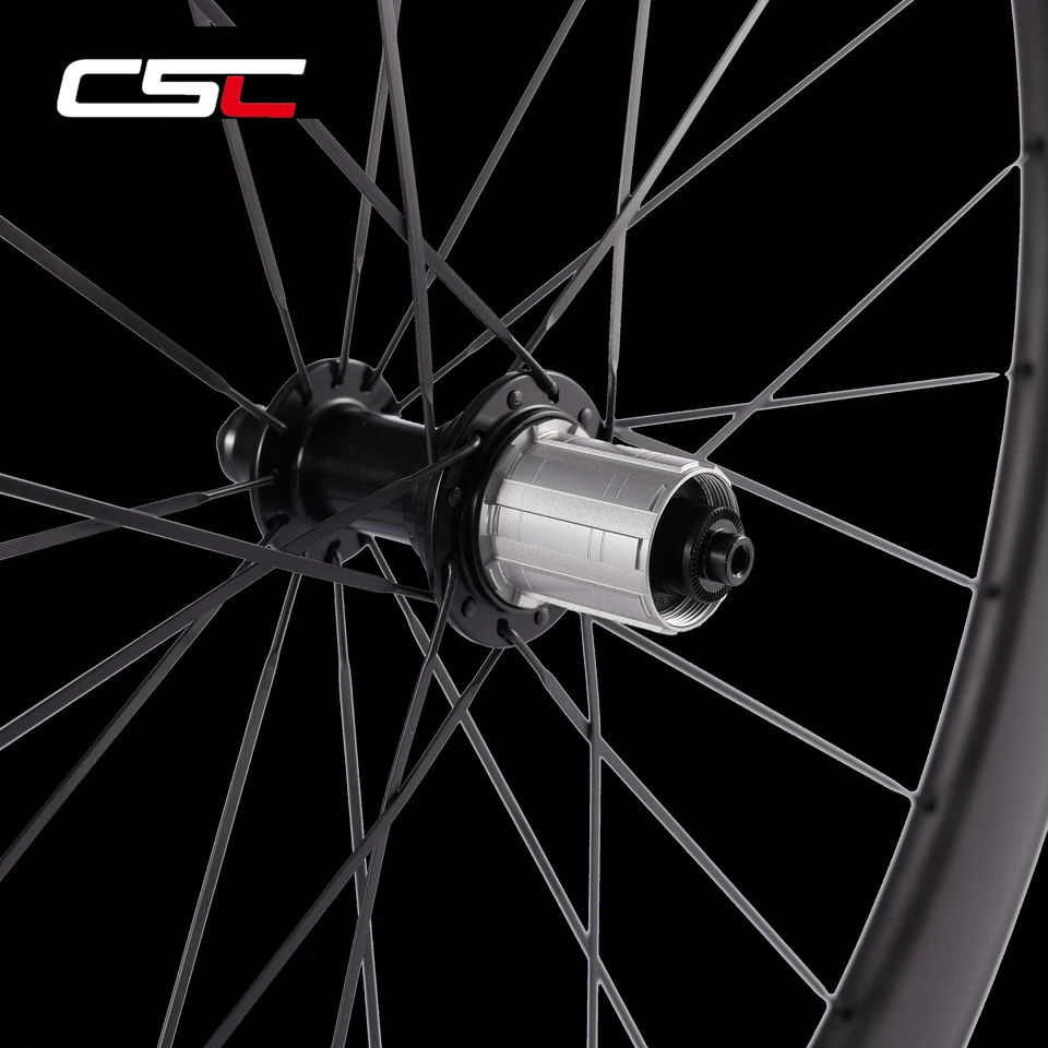 CSC UCI 超軽量カーボンロードホイール リムブレーキ 700C 25mm幅 38mm