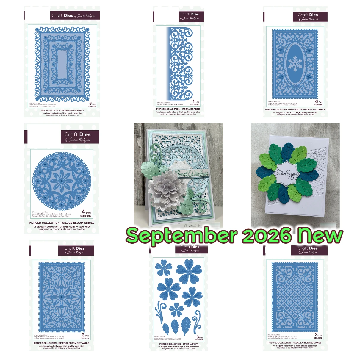 September 2026 New Gilded Bloom Circle Numbers Small Die Set Metal Cutting Dies DIY Greet Cards Scrapbook Handmade Decoration