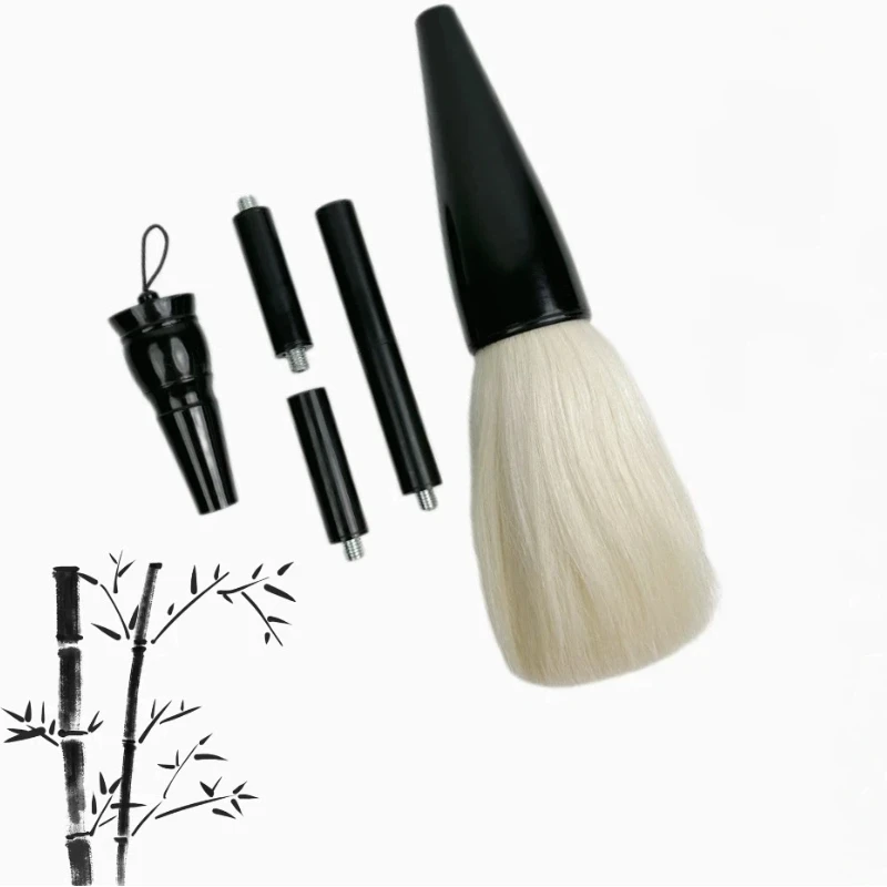 Hopper-shaped Brush Mixed Hair Tai Chi Kung Fu Performance Calligraphy Brush Large Decoration Square Dancing Performance Brush