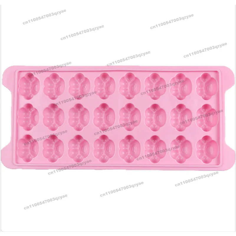Creative Cat Claw Mold Ice Grid with Cover Sorbet Food Grade Silicone Small Ice Cube  Box Pack Household