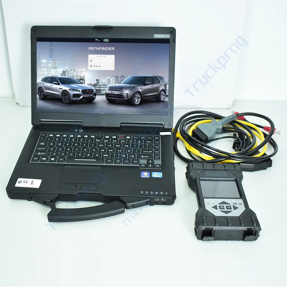 CF53 Laptop for JLR DoIP VCI Interface SDD Pathfinder Diagnosis J2534 Reprogram OBD II Automatic Diagnostic Scanning Tool