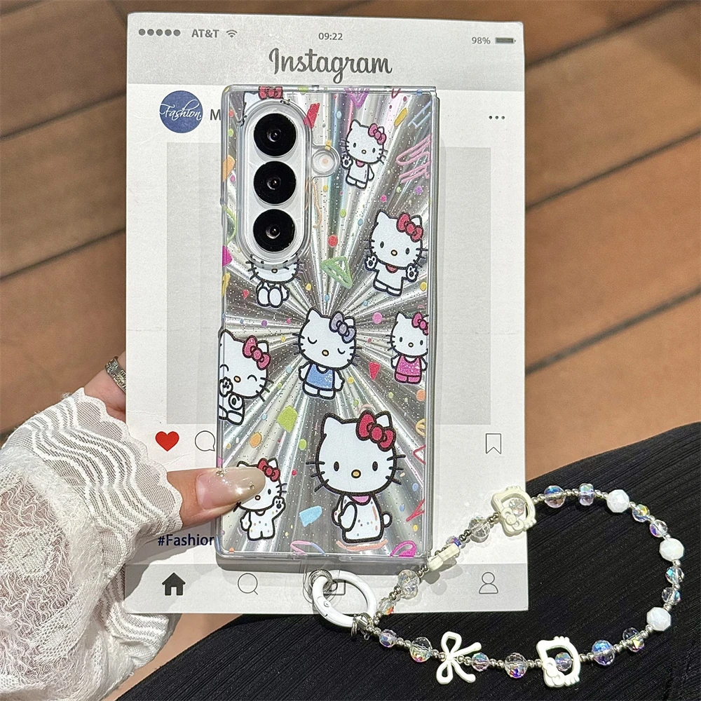 غطاء خلفي فاخر من البولي كربونات لهاتف سامسونج جالاكسي Z Fold 7 Fold6 Fold5 Fold4 Fold3 5G حافظة حماية ضد الصدمات #1