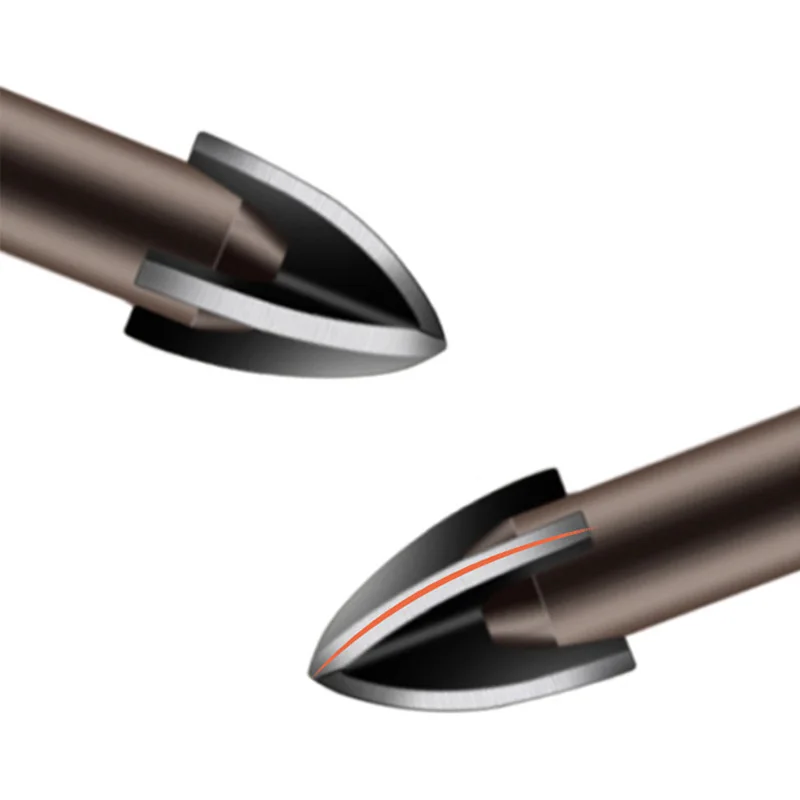 3 مللي متر 4 مللي متر 5 مللي متر 6 مللي متر الصليب عرافة بلاط بت كوب سيراميك ثقب الخرسانة فتاحة سبيكة