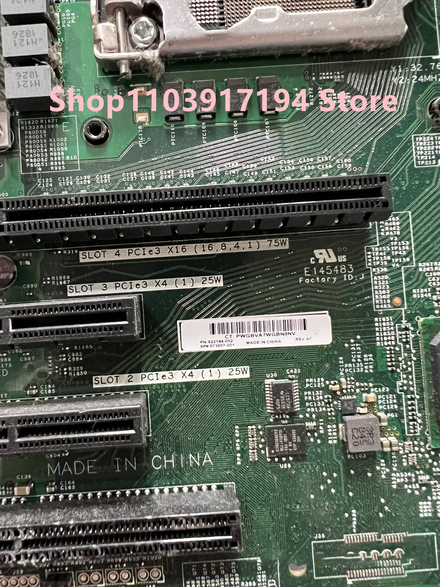 

Материнская плата рабочей станции ML30 Gen9 873607-001 822184-002