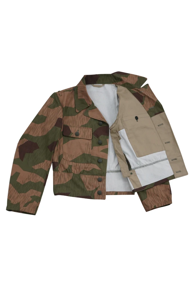 GUCA-038 Wwii Duitse Heer Splinter 42 Vereerd Kleur Camo M44 Veld Tuniek