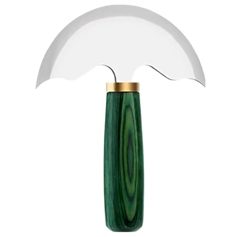 

WORTHOWN-Leather Crafting, ручная работа, режущий инструмент с деревянной ручкой, профессиональный кожаный полукруглый лезвие, резак для самостоятельного изготовления