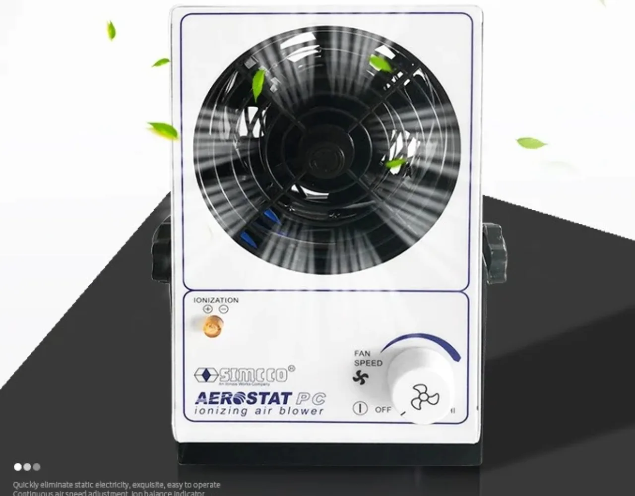 Aerostat PC Ionizing Air Blower Fan Ion Anti-Static 110V / 220V Big Transformer Version Top Quality Version