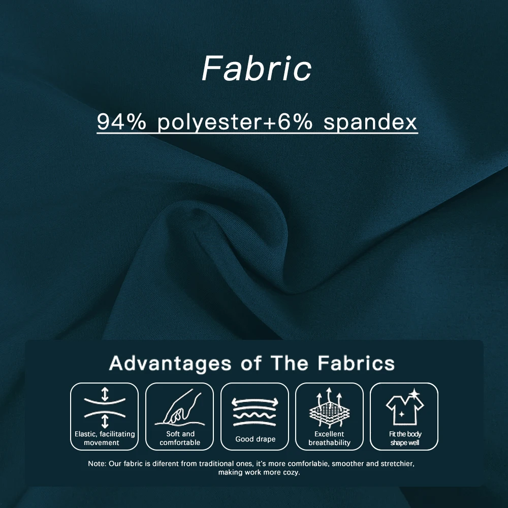 جديد الزي الجراحي للجنسين الطبية ممرضة الملابس جيوب التمريض عمال مختبر الصيدلة الجمال زي طبيب طبيب الأسنان الدعك مجموعة