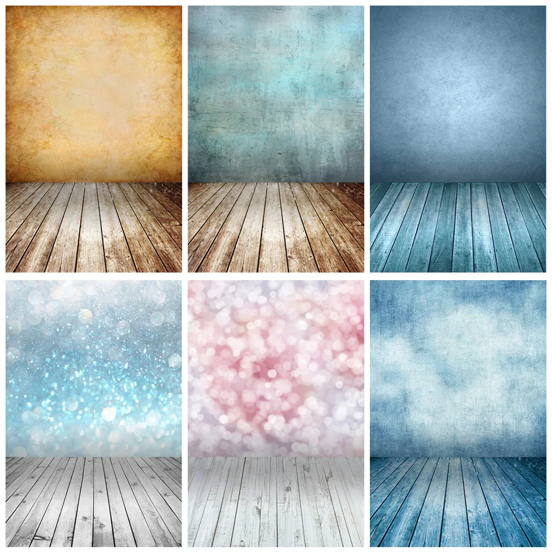 Vintage Abstract Wall And Floor Theme Photography Backdrops Props Texture Grunge Portrait Photo Studio Background JDB-03
